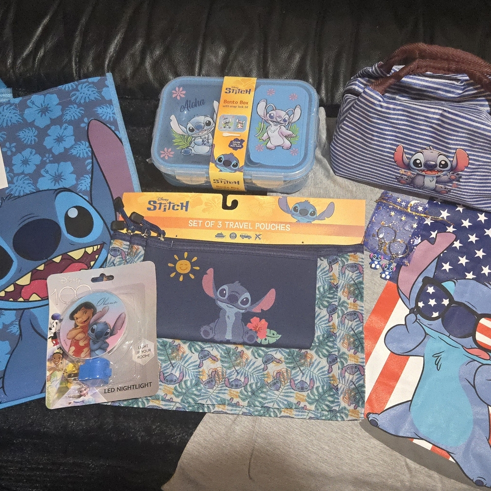 🎁DISNEY STITCH MEGA BUNDLE(Value over $250)💙+(5)Added BONUS ITEMS